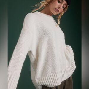 American Eagle AE77 Premium Mohair-Blend Boyfriend Sweater